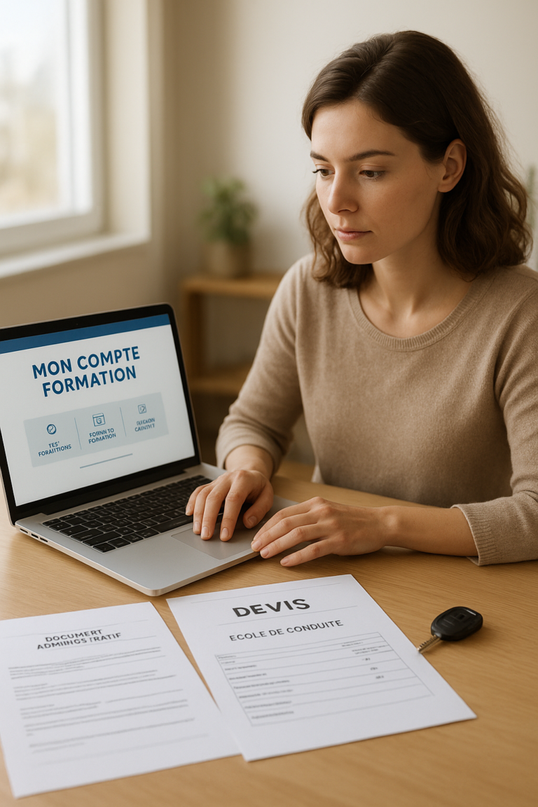 CPF permis : mode d'emploi 2026 pour demandeurs d'emploi